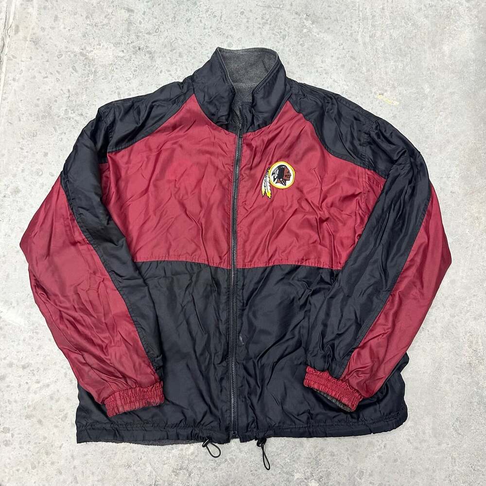 Vintage NFL Washington Redskins Carl Banks G-III Reversible Jacket - XL